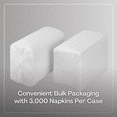 thumbnail image 4 of Karat [3,000 ct] Dinner Napkins 2-Ply | 7.5" x 4.25" White Party Napkins (15" x 17" Unfolded), 4 of 6