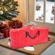 thumbnail image 5 of Bolsa De Almacenamiento Para Árbol De Navidad De Gran Capacidad, De Polietileno Rojo, Resistente A La Humedad Y Al Polvo, Para Decoración Navideña, 76cm (1 Unidad) Rkxzt, 5 of 7