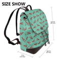 thumbnail image 2 of Fotbe Cartoon Lobsters 4 Mochila Bolso con Estampado para Mujer, Mochila Antirrobo de Nylon Impermeable, Bolsa Ligera de Hombro, 2 of 4