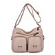 thumbnail image 1 of Bolso de mujer de mediana edad, bolso de mujer de moda, bolso de mensajero de hombro de gran capacidad de cuero suave, mochila multicapa, 1 of 6