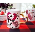 thumbnail image 5 of Disney Nightmare Before Christmas Jack and Sally Sculpted Handle Ceramic Mug Set, 5 of 8