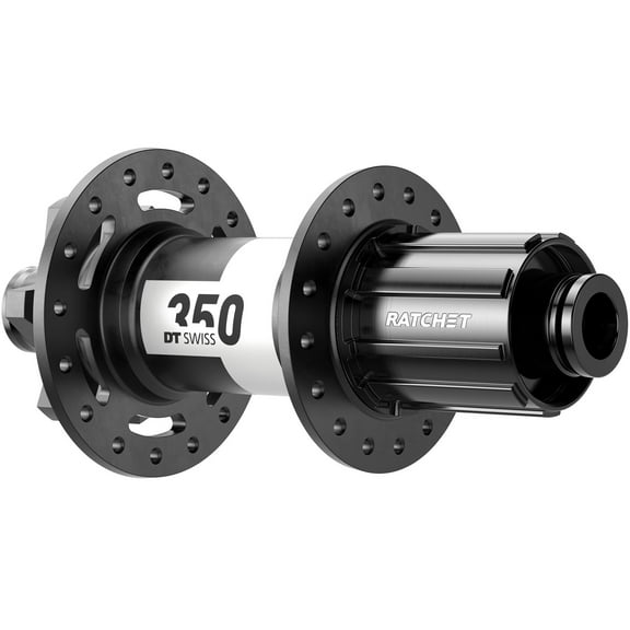 DT Swiss 350 Rear Hub - 12 x 150mm, 6-Bolt, HG11 MTN, Black, 32H, 36pt