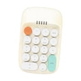 thumbnail image 4 of Teclado numérico para computadora portátil, teclado numérico portátil, silencioso, duradero y resistente. amarillo, 4 of 9