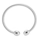 thumbnail image 2 of Pulsera magnética curativa para mujer, adelgazante, alivio de la fatiga, reducción del dolor, pulsera magnética con grabado de sarga plateada, 2 of 10