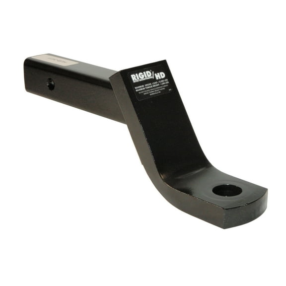 Rigid Hitch (HUB-3409) Heavy Duty Ball Mount For 2 Inch Receivers - 12,000 lbs. Tow Capacity - 4 inch Drop - 11-1/8 Inch Length - Made In U.S.A.