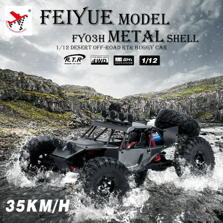FEIYUE MODEL FY03H 1/12 Desert Off-road Buggy Metal Shell 2.4GHz 4WD 35km/h High Speed Remote Control RTR RC (Best Vehicle For Desert Driving)