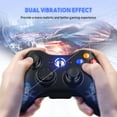 thumbnail image 4 of 2-Pack Xbox 360 Wireless Controller for Xbox 360, 2.4GHZ Game Joystick Controller Gamepad Remote Compatible with Xbox 360/360 Slim, PC Windows 7,8,10, 4 of 7