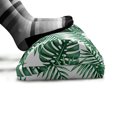 thumbnail image 5 of Leaf Foot Rest, Palm Mango Banana Tree Leaves in Tropical Wild Safari Island Jungle Image Art, Non-Slip Backing Adjustable Ergonomic Memory Foam Leg Support for Office, Forest Green, by Ambesonne, 5 of 5