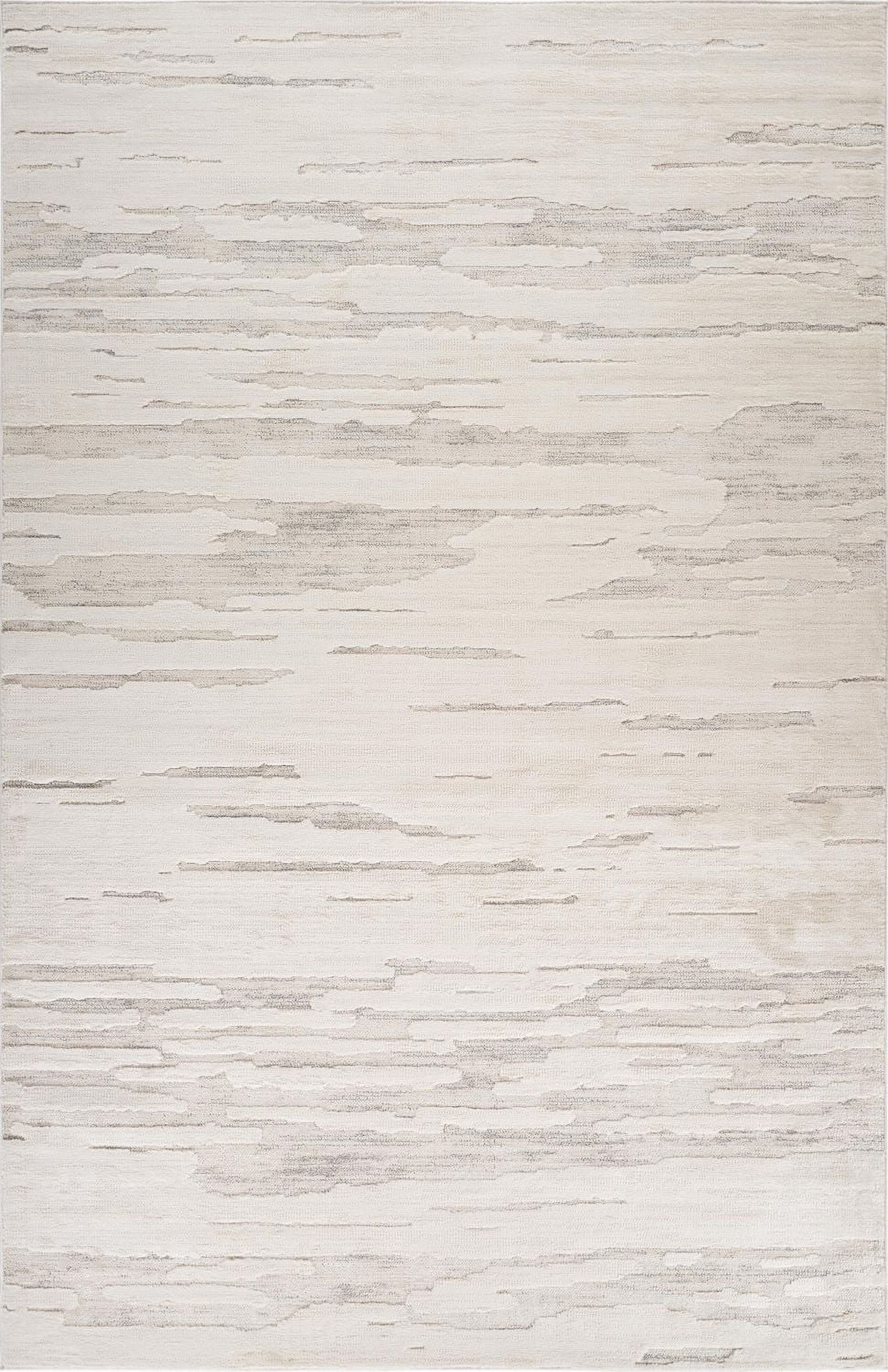 Tapis Branch Astra Tapis d'intérieur moderne, beige crème, abstrait - Salon, chambre, salle à manger et cuisine