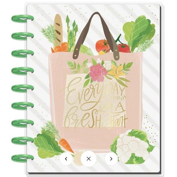 The Happy Planner Classic Planner, Undated, Foodie Recipe Planner Is 2021 The Year Of A Brand New You- Simply Butterfly Kisses