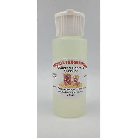 Buttered Popcorn Scented Oil - 2 Oz Bottle