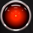 thumbnail image 3 of CafePress - HAL 9000 Eye Men's Fitted T Shirt (Dark) - Men's Fitted T-Shirt, 3 of 4