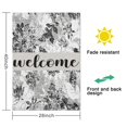 thumbnail image 5 of Spring Summer Multicolored Flower Leaves Garden Flag 28x40 Inch Double Side for Outdoor Courtyard Garden Decor Flowers Welcome Holiday Flag for Outside Decoration, 5 of 6