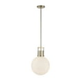 thumbnail image 5 of Uttermost Huch 1 Light White Glass Pendant, 5 of 9