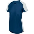 thumbnail image 2 of Girls' Cutter Jersey - Color - Navy/ White - Size - M, 2 of 2