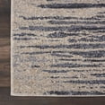 thumbnail image 6 of Nourison Home Moroccan Celebration Abstract Stripe Area Rug Blue/Beige 2'2" x 3'9", 6 of 8