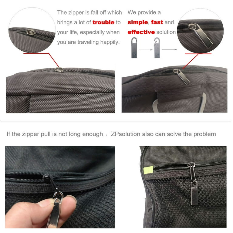 Zipper Replacement, Fix Zip Puller Replacement Zipper Slider (Only for #5  Zipper) – zpsolution