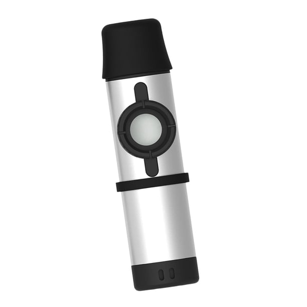 Flauta Kazoo , boca de diafragma ajustable para , favores de , juguetes musicales, , adultos, instrumentos musicales Plata Baoblaze armónica kazoo