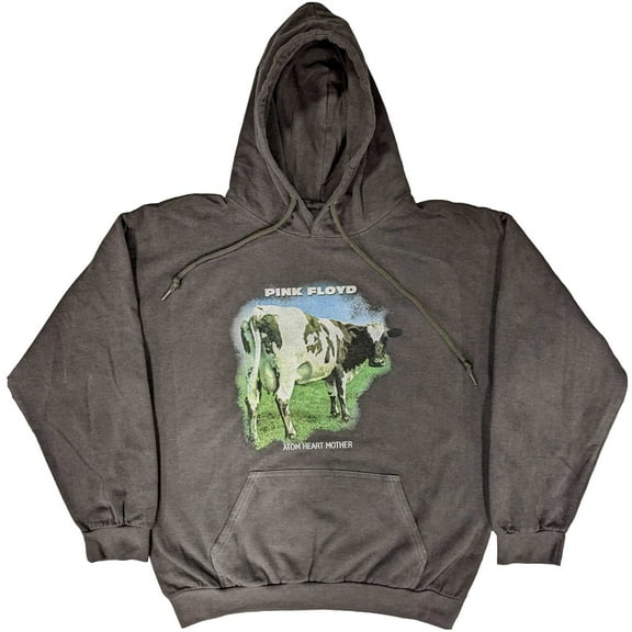 Pink Floyd Unisex Pullover Hoodie Sweatshirt Atom Heart Mother Fade (X-Small)