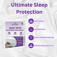 thumbnail image 6 of Hygea Natural Mattress Protector, Water Resistant Allergen and Dust Mite Mattress Cover, XL Twin, 6 of 6