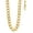 Stainless Steel Yellow-Tone, variant on Stainless Steel Unisex 5mm 24 Inches Cuban Fashion Link Chain Necklace