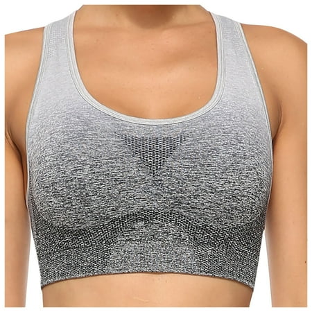 

QIIBURR Sexy Sports Bra Woman Sexy Sports Bra Without Steel Rings Sexy Yoga Vest Lingerie Underwear
