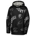 thumbnail image 2 of Youth Outerstuff  Black San Antonio Spurs Moving Violation Hoodie, 2 of 3