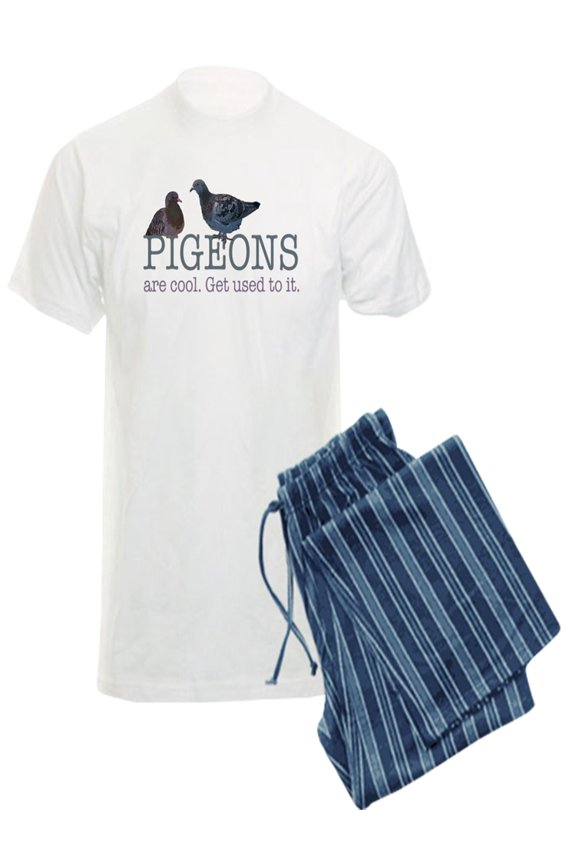 - Pigeons Are Cool - Men's Light Pajamas