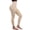 Beige, variant on Women's High Waisted Butt Lifting Stretchy Shapewear Leggings for Outdoor Running Athletic Tights