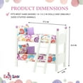 thumbnail image 6 of Emily Rose 14 inch Doll  Bunk Bed - 2 Single Stackable  Beds, Including (2) 4-Piece Bedding Sets & Ladder, 6 of 7
