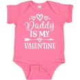 thumbnail image 3 of Inktastic Daddy is My Valentine Girls Girls Baby Bodysuit, 3 of 5