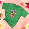thumbnail image 3 of Playera Blusa Mujer Mama, Love You, XOXO, Be Mine Diseño Original con Frases y Bebida Estilo Cute Color Verde Talla Chica Marca Emil SaEs, 3 of 4
