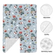 thumbnail image 4 of Car Seat Cover Baby, Winter Gnome And Snowman Baby Car Seat Cover for Baby Boys Girls Newborn , Infant Car Seat Canopy Cover Nursing Breastfeeding Cover Warm Blanket, 4 of 7