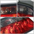 thumbnail image 3 of DNA Motoring TL-E362D-RD-SM For 1992 to 1999 BMW E36 3 -Series 2Dr Pair of Smoked Lens Red Rear Brake+Signal Tail Light 93 94 95 96 97 98, 3 of 4