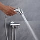 thumbnail image 1 of Boquilla para lavadora de cuerpo limpio para mujer, pistola rociadora para inodoro, limpieza de baño, ducha de glúteos, juego de descarga presurizada, 1 of 4