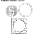 thumbnail image 3 of Modèle de Dessin Circulaire Multifonctionnel, Outil de Dessin Géométrique, Règle de Mesure, Angle Rotatif, 3 of 5