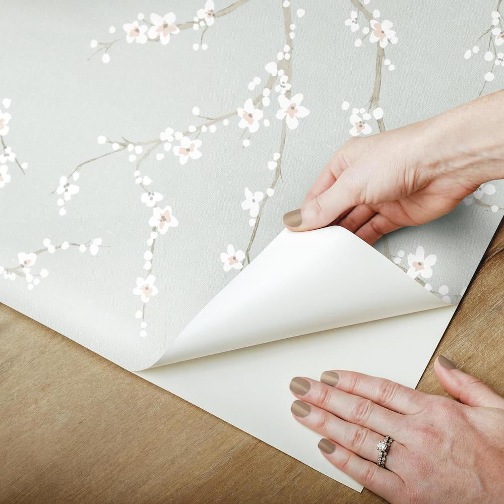 Cherry Blossom Peel and Stick Wallpaper