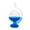 Blue, variant on HCTSHG Storm Glass Weather Forecaster, Predicting Weather Forecasting Home Ornament Desktop Decor, Local Cool Monitor Bottle Visual Live Report Box for Indoor Home Office