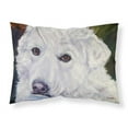 thumbnail image 1 of Carolines Treasures 7418PILLOWCASE Great Pyrenees Contemplation Fabric Standard Pillowcase, 1 of 2