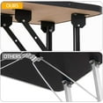 thumbnail image 4 of PRZL Foldable Pet Grooming Table - Professional Dog Cat Trimming Table w/Adjustable Arm/Noose 32 x 18 x 30 inch Maximum Capacity Up to 220lbs（Black）, 4 of 7