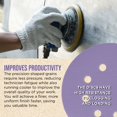 thumbnail image 5 of Dura-Gold 2000 Grit 5" Purple Film Ceramic Sanding Discs, 8-Hole Pattern, Box of 50 - Dustless Hook & Loop Backing Sandpaper for DA & Random Orbital Sanders - Detail Color Sand Auto Paint Wood, 5 of 6