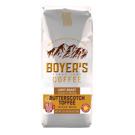 Boyer s Coffee  Whole Bean  Butterscotch Toffee (2.25 lb.)