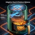 thumbnail image 5 of 1300W High-Power Air Fryer Suitable for Roasting, 5 of 9