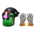 thumbnail image 2 of Casco de soldadura de soldadura 9-13 Transpirable para , con guantes Baoblaze  escudo de soldadura, 2 of 8