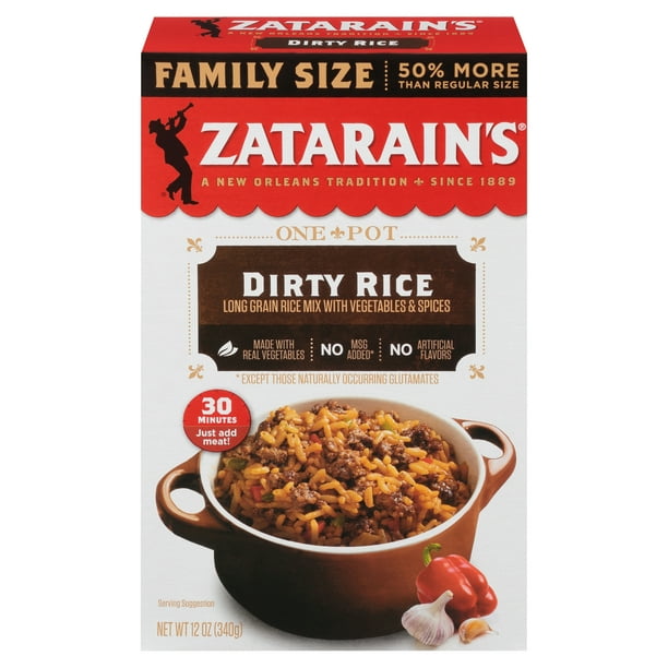 Zatarain S Family Size Dirty Rice Mix 12 Oz Walmart Com Walmart Com Zatarain S Family Size Dirty Rice Mix 12 Oz Walmart Com Walmart Com