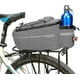 thumbnail image 1 of Bike Trunk Bag, Extendable Large Capacity Saddle Bags Waterproof Bicycle Rear Rack, Bike Panniersshoulder Strap, 1 of 5