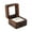 Style#I, variant on leaveforme Engagement Ring Box, Solid Wood Square Ring Jewelry Storage Box, Used for Marriage Proposal, Wedding