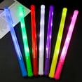 thumbnail image 2 of HeroNeo 18.5x1.18in Bright Lamp Light Stick Glowing Stick Lightsaber Toys for Costume Flashing Bend Light Stick for Party, 2 of 19