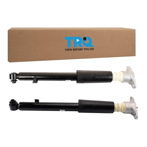TRQ Rear Shock Absorber Set Fits 2017 Genesis G80 2015-2016 Hyundai SBA43421