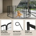 thumbnail image 6 of Waleaf Bold Dog Playpen for Outdoor, 16 Panels 24''/32''/40'' Height Metal Puppy Dog Fence Indoor Outdoor,Pet Exercise Pen for RV,Camping,Yard, 6 of 9